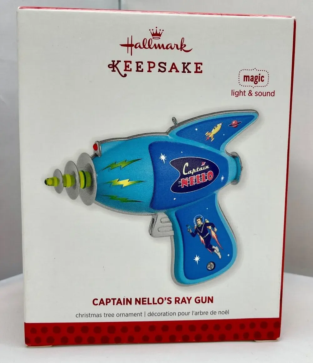 Hallmark 2013 Captain Nello's Ray Gun Sci Fi Space Age Magic - Keepsake Box